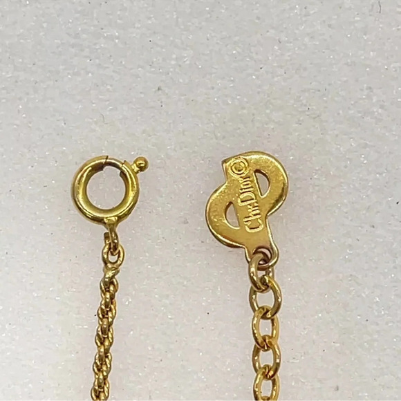 Authentic Christian Dior CD Necklace - Picture 11 of 11